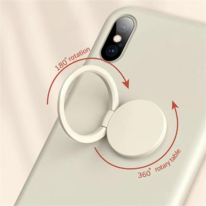 Cellphone Circle Holder Stand Adhesive Phone Finger Gip Kickstand, 360 Rotation Phone Case Back Sticker Finger Grip