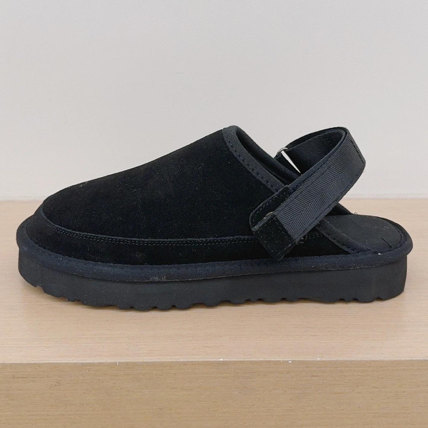 Klassieke Lente Dames Heren Mode Echt Koeienleer Huispantoffels 2027 Nieuw Ontwerp Vrouwen Herfst Comfortabele Buiten Platte Schoenen 45