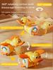 Interactive Electric Duck Musical Toy for Babies 18+ Months - Crawling & Head Lifting Training, Early Learning Educational Gift
