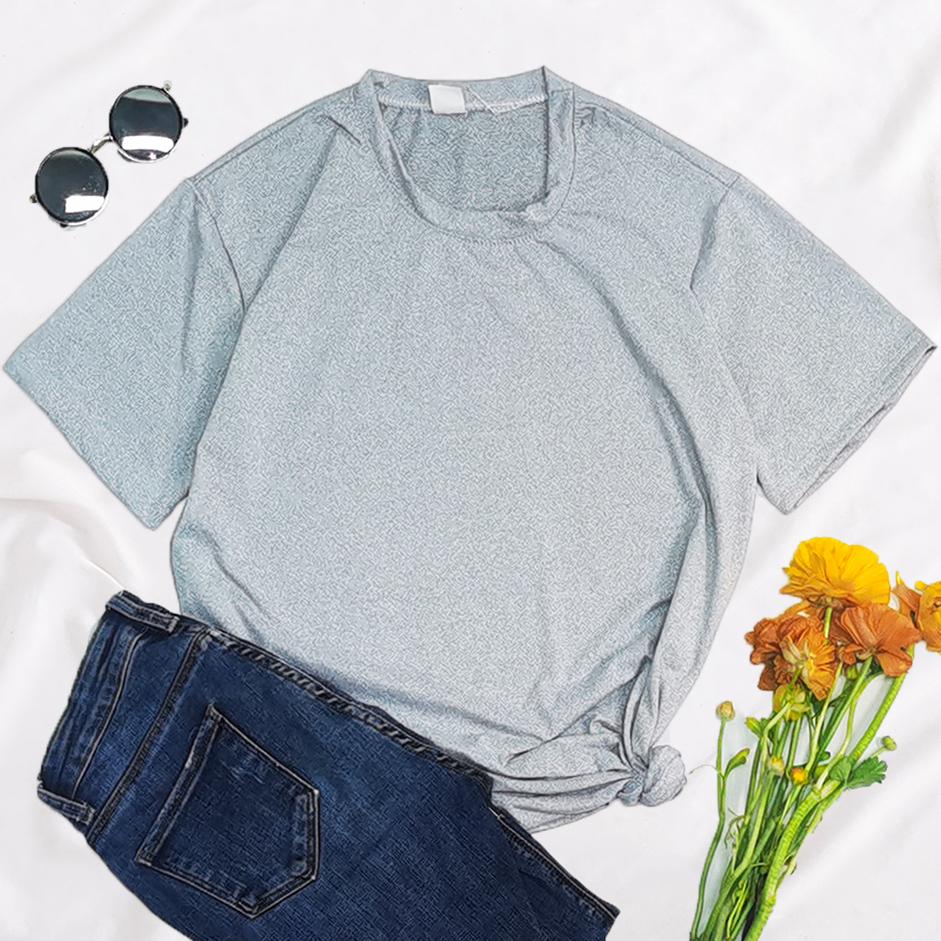 

Cute Crew Neck T-Shirt, Casual Short Sleeve T-Shirt for Spring & Summer, Women s Clothing Graphic T Shirts Harajuku XXXL сірий