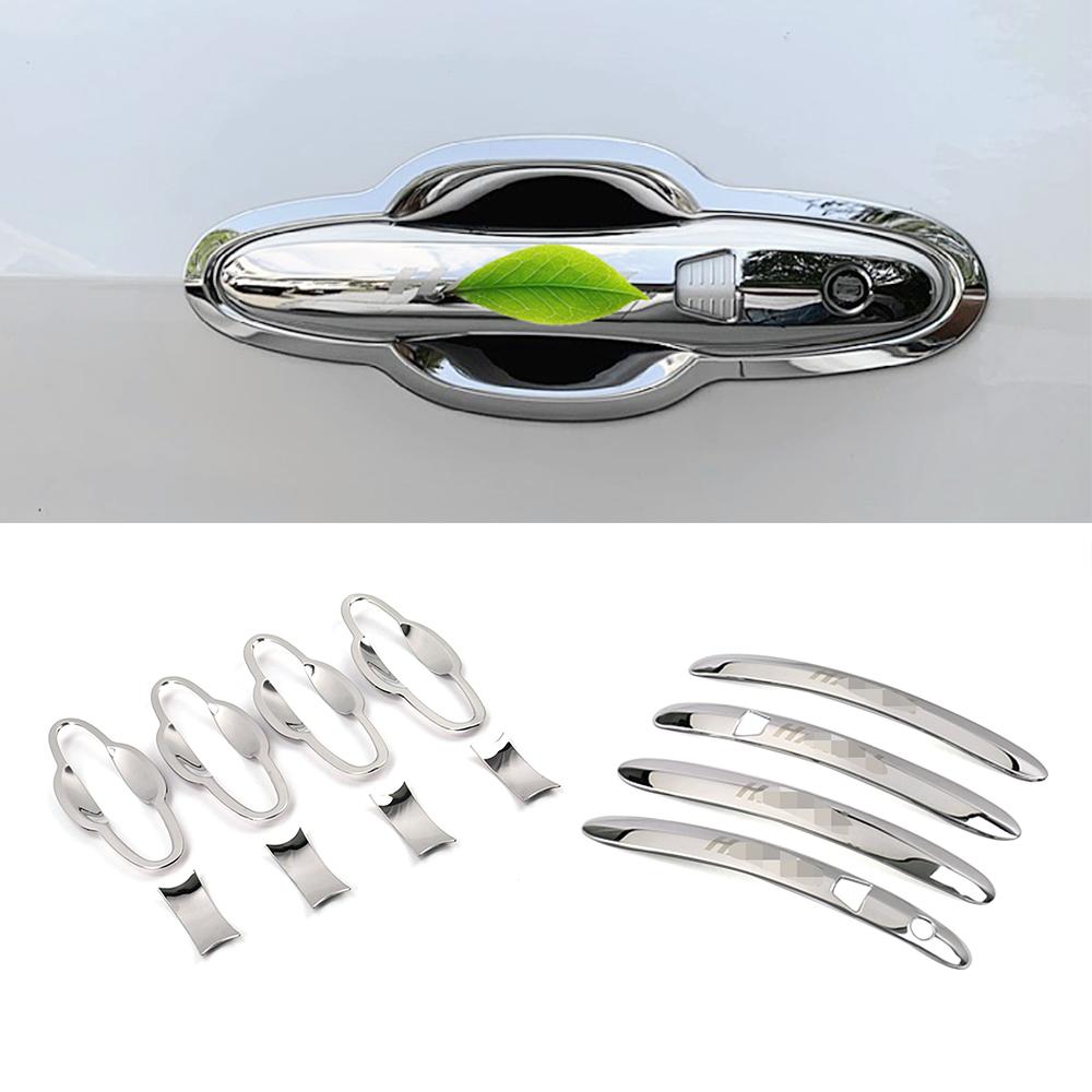 For Haval H6 2018-2024 Car Exterior Modify Door Handle Cover Side Door Bowl Trim Stainless Steel Decoration Protection Sticker