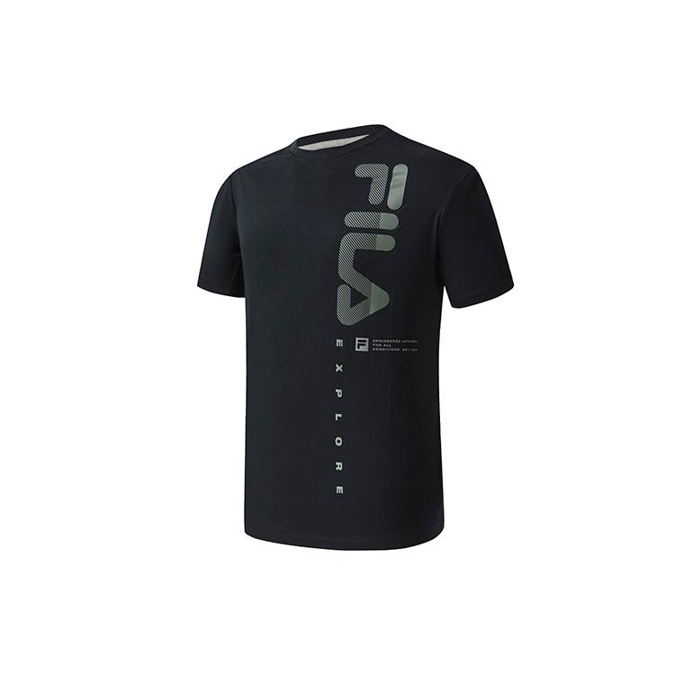 FILA Athletics T-Shirt Men s Pitch Black A11M317103F-BK XL