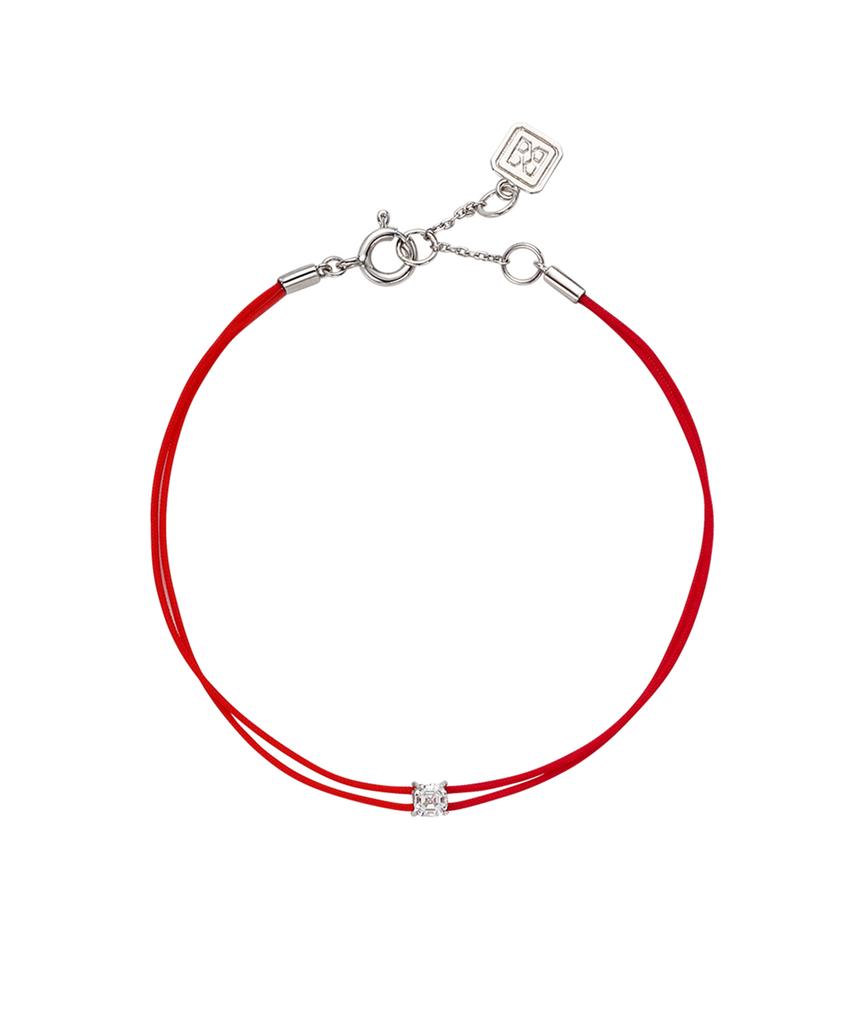 Begins Larin Asher Thread Bracelet Red Pink