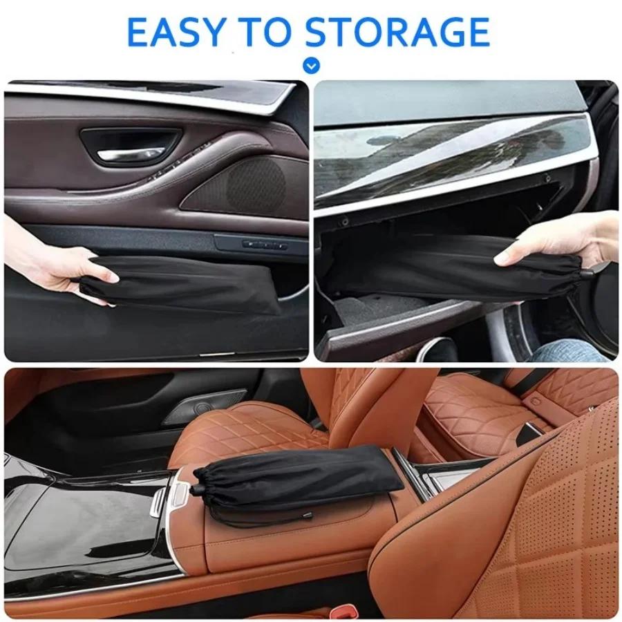 Car Windshield Sunshade Foldable Umbrella Sun Shade Front Window Cover For Uv Ray Block Heat Portable Protector Parasol