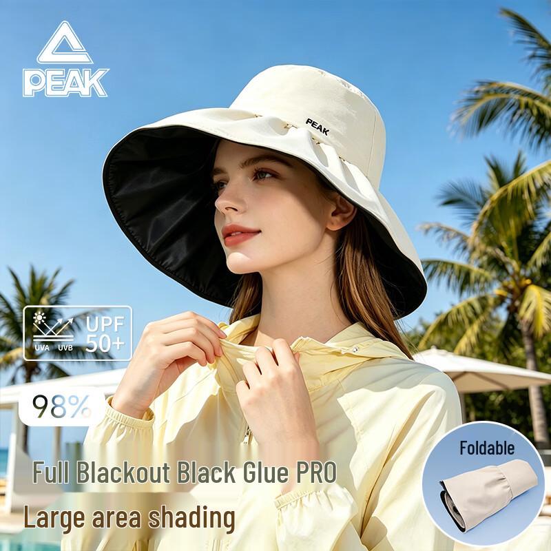 Peak UV Protection Large Brim Foldable Sun Hat