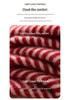 Women's Striped Cashmere Sweater - Long Sleeve, Loose Fit, Round Neck, Versatile Knitwear for Autumn/Winter
