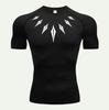 Y2K Compression Shirt Men Fitness Gym Skeleton Sport RunningSleeve T-Shirt For  T-Shirt Rashgard Tops Tee Quick Dry Short Men
