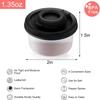4 Pack Salt and Pepper Shaker Portable Mini Spice Container for Outdoor Picnic Seasoning Dispensers with Lids for Kitchen Tool
