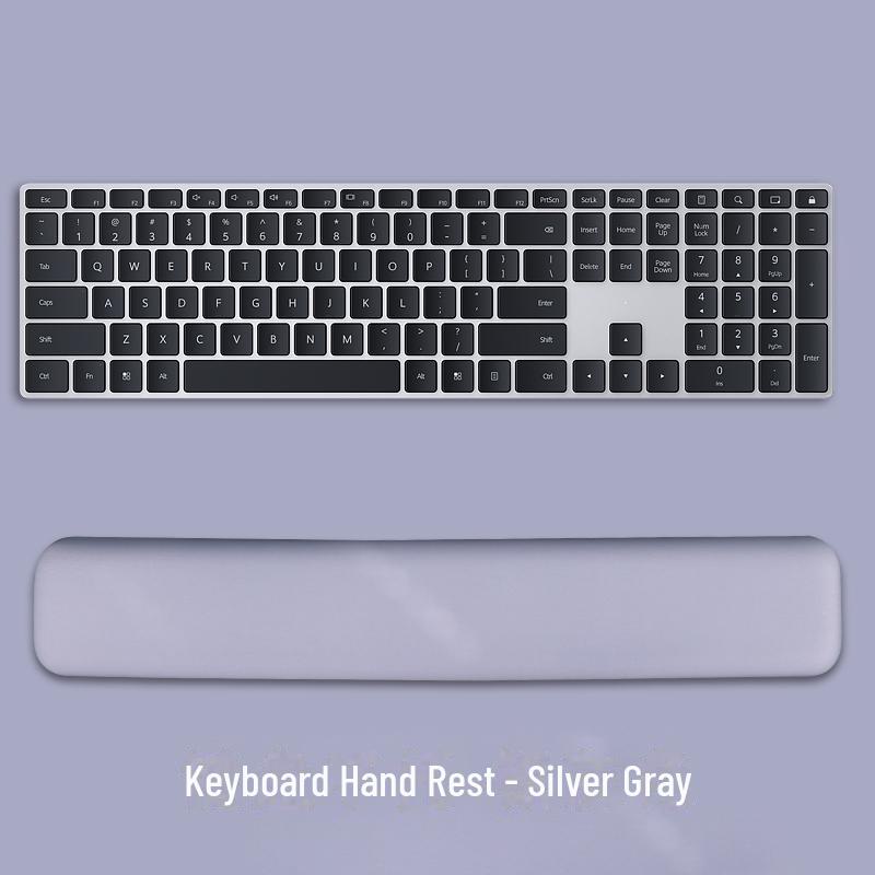 Ergonomic Memory Foam Mouse Pad and Keyboard Wrist Rest