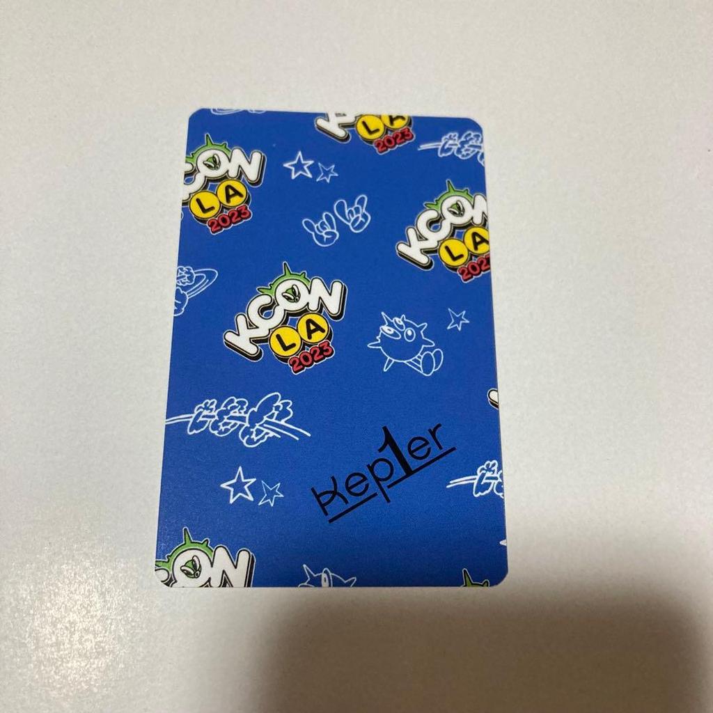 [USED] Kep1er Kim Chae Hyun KCON LA 2023 Bonus Trading Card
