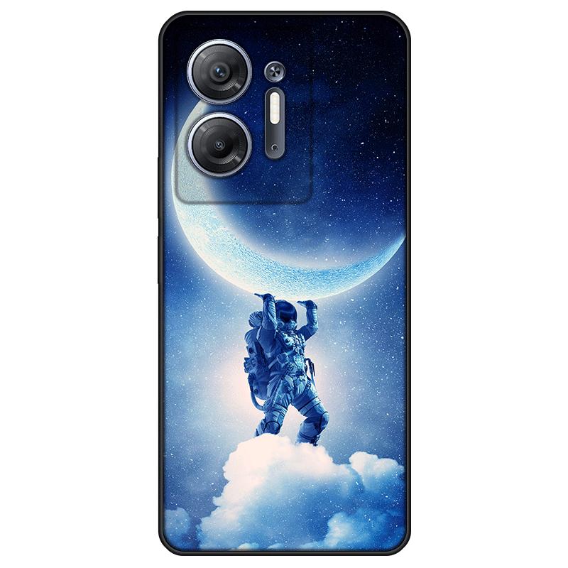 Soft Silicone For Infinix Hot 30 5G Case TPU Painted Back Cover Infinix Hot 30 5G Casing