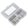 103pcs M3 Screw Assortment Kit Stainless Steel Precise Fit Rust Resistant M3 Hex Socket Head Screws 