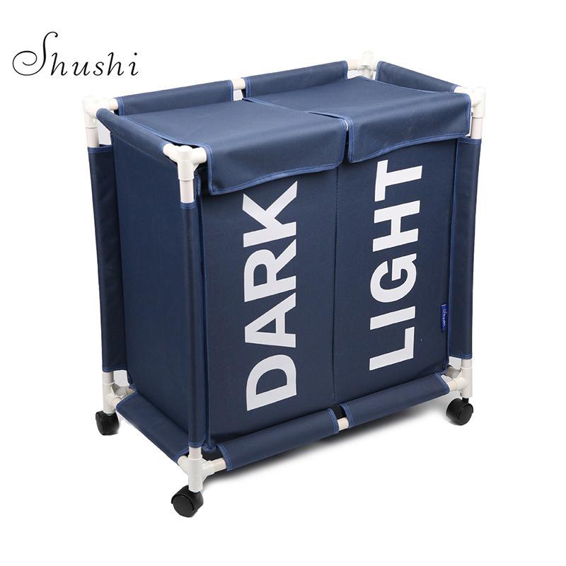 Junhao Household Dustproof Oxford Cloth Laundry Hamper & Storage Basket