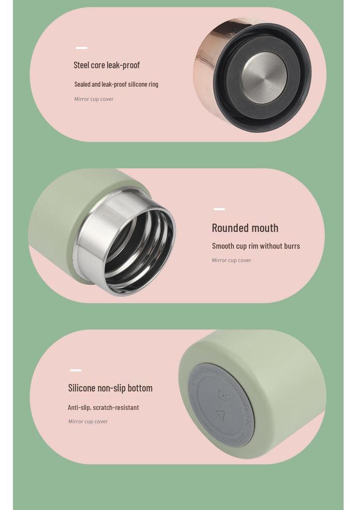 Portable 200ml 316 Stainless Steel Mini Thermos Capsule Cup