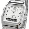 [Casio] CASIO Analog and Digital Quartz Men's Watch AQ-230A-7B Silver Overseas Model [Parallel Im...