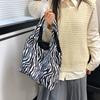 Trendy Chic Casual Tote Bag For Women Spacious Canvas Handbag With Unique Patterns