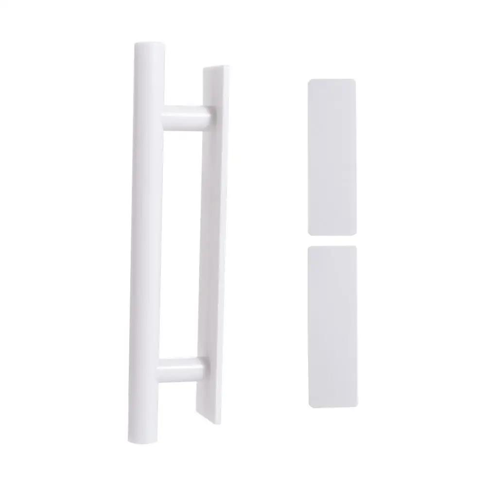 Minimalistische Knöpfe Selbstklebender Türgriff Aufputz Push-Pull Türgriff Kunststoff Ohne Bohren Schrankgriff Schublade