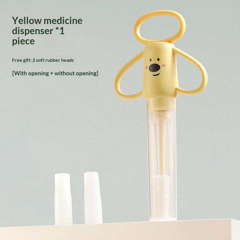 Cute Pet Pill Dispenser With Soft Silicone Tip Easy Grip Handle For Feeding Medicine To Pet Cats Dogs Small Pets At Home