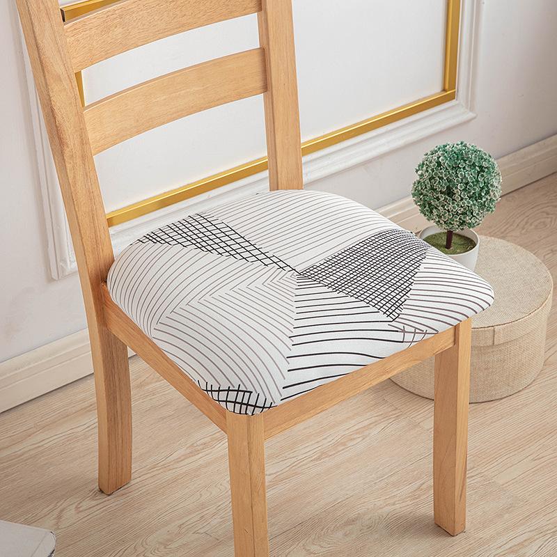160G Printed Elastic Hotel Household Chair Cover Amazon Anti-Fouling Cushion Cover Chair Cushion Cover