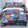 Christmas Hot Cocoa Mug Print Bedding Duvet Cover Set Duvet Cover Pillowcases  (1*Duvet Cover 2*Pillowcases, without duvet insert)