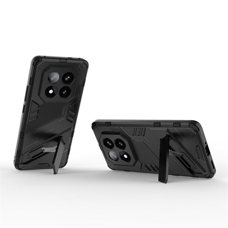 Note14 Pro+ Case Armor Shockproof Phone Cases For Xiaomi Redmi Note 14 Pro Note14Pro 5G 4G Magnetic Holder Stand Back Cover
