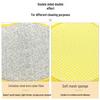 Double-Sided Oil-Absorbent Dishwashing Brush and Scouring Pad 