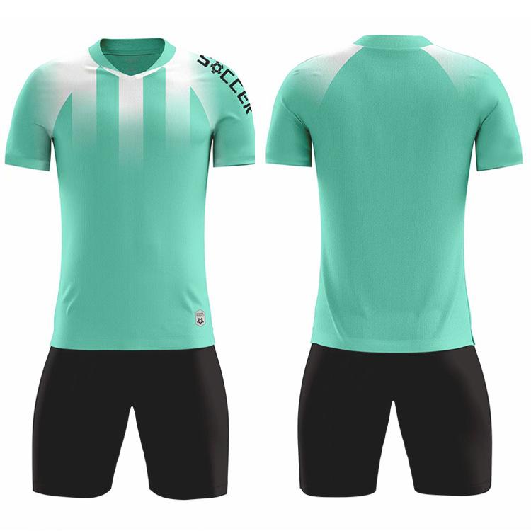 Football Suit, Short-Sleeved Game Jersey, Summer Adult Sports Training Jersey, Children'S Primary School Students, Men And Women