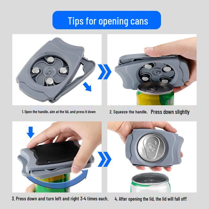 Multi-purpose Easy-Open Manual Can & Bottle Opener Tool