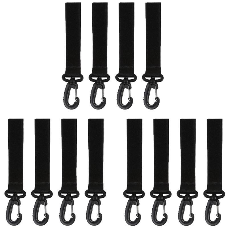 4/8/12Pcs Pram Hook Multifunctional 360 Degree Rotating Hanger Shopping Cart Car Seats Hooks Baby Stroller Accessories