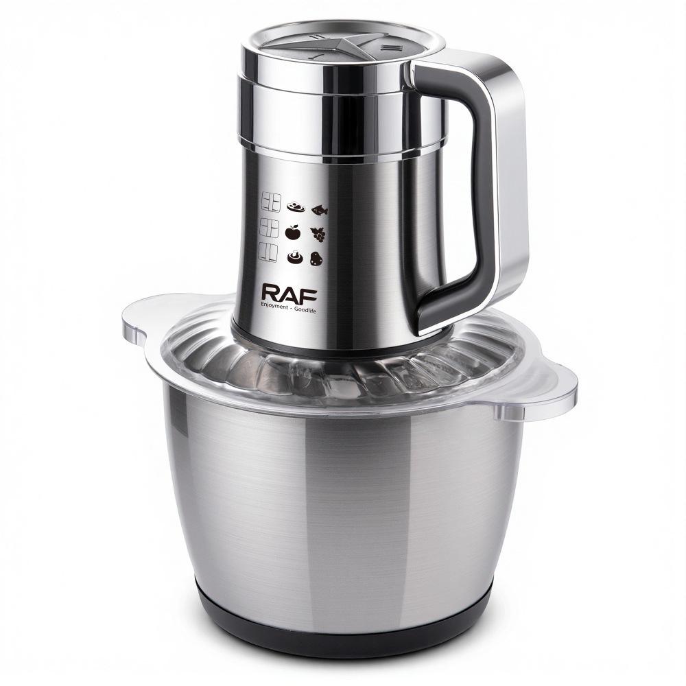 European Standard 3L Electric Meat Grinder & Chopper R 7603: Multifunctional Kitchen Appliance.