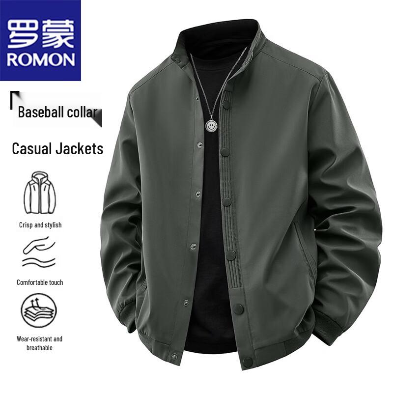 

ROMON Men s Casual Spring Autumn Jacket XL