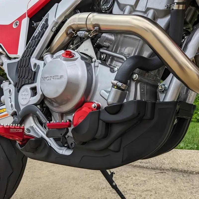 Plastic Skid Plate Engine Guard Frame Chassis Protector For Honda CRF300L CRF 300L ABS -2024