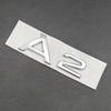 3D ABS Chrom Černé Logo S Line Znak Blatník Samolepka Kufr Auta Pro Audi A1 A2 A3 A4 A5 A6 A7 A8 Písmena Samolepka Příslušenství