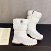 Support Customized Snow Boots, Velvet Large Size Medium Tube Warm Outdoor Snow Cotton