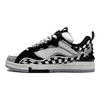 Li Ning Golden Comfortable Versatile Non-Slip Wear-Resistant Low-Top Skate Shoes Men Sneakers Black White AECS073-8
