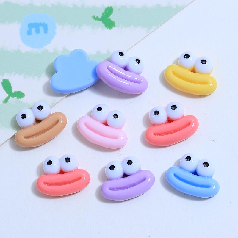 Mini Salsicce Fai da Te Divertimento Infantile Colla Crema Resina Custodie per Telefono Clip & Ornamenti per Capelli
