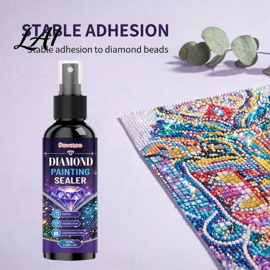 Glossy Protective Coating for Puzzles Diamond Painting Art Sealer Spray Quick Drying Mounting Sealant Liquid Glue Jewelry Clear Crafts And