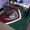 Soccer Club Emblem Design Printed Office Carpet Chair Cushion  Entryway Rug, Rugs for Living Room, Bedroom Christmas gifts