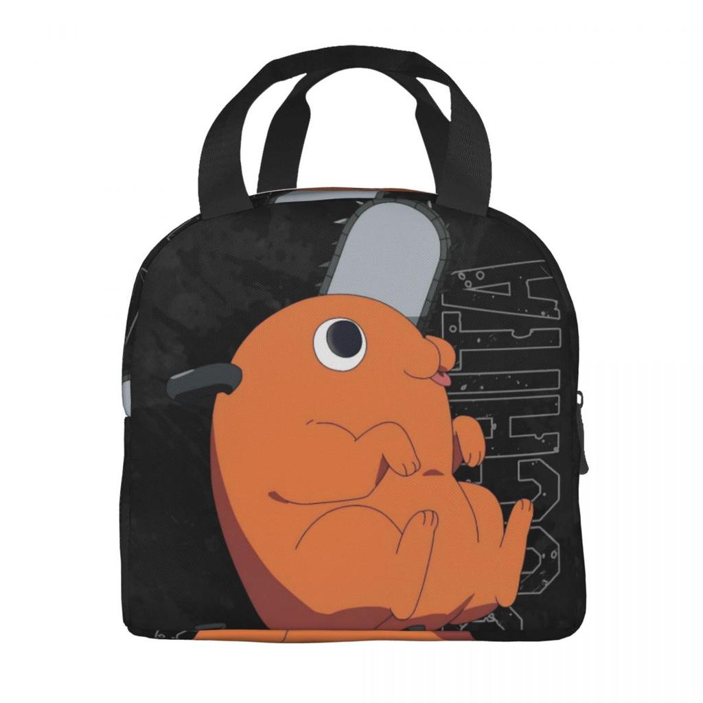 Kawaii Pochitas Thermal Insulated Lunch Bags for Work Portable Food Bag Cooler Thermal Lunch Box