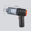 Handheld Cordless Car Vacuum Cleaner Strong Suction Long Battery Life Multiple Nozzles For Car And Home Cleaning