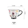 handpainting Ceramic Mug Cup Porcelain Water Coffee Mug Milk Tea Breakfast Cups Home Offer Decor Underglaze Drinkware