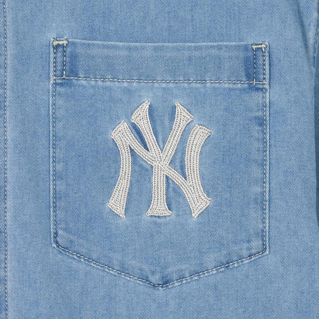 New MLB New York Yankees Shirt Men's Blue 3ADRB0443-50BLL