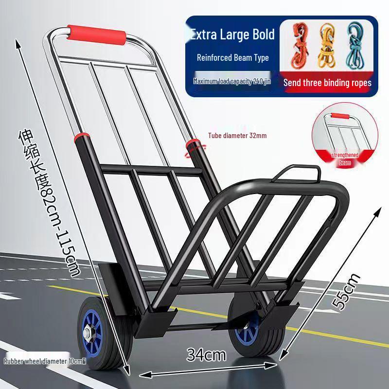 Magic Portable Folding Hand Truck Cart for Shopping and Luggage