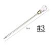 3Pcs Nail Art Stirring Rod Tools UV Gel Polish Acrylic Powder Mixing Tools