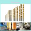 High Durability 50pcs Titanium Coated Hss High Speed Steel Drill Bit Set For Versatile Applications