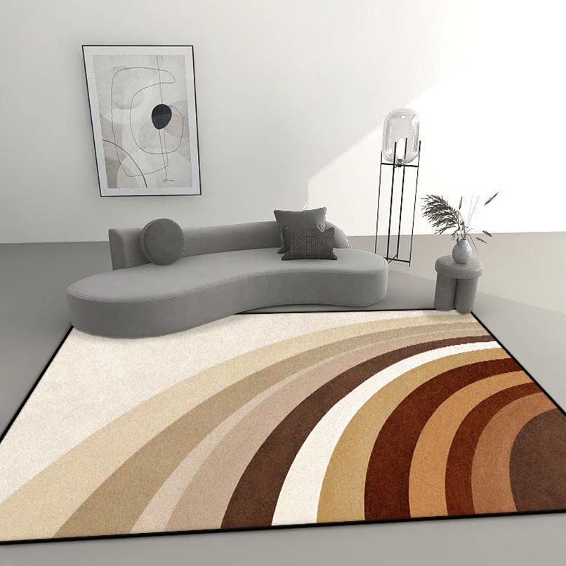 Simple Style Big Living Room Flannel Rugs Home Decoration Easy Clean Bedroom Carpet Washable Mat for Floor Lounge Rug Lounge