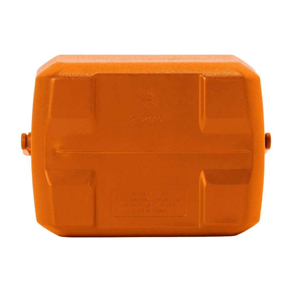 Coleman Take 6 Cooler Box Ideal for sports cherry blossom club packed and outdoor Features strong durable and excellent heat (Orange) fishing, days,