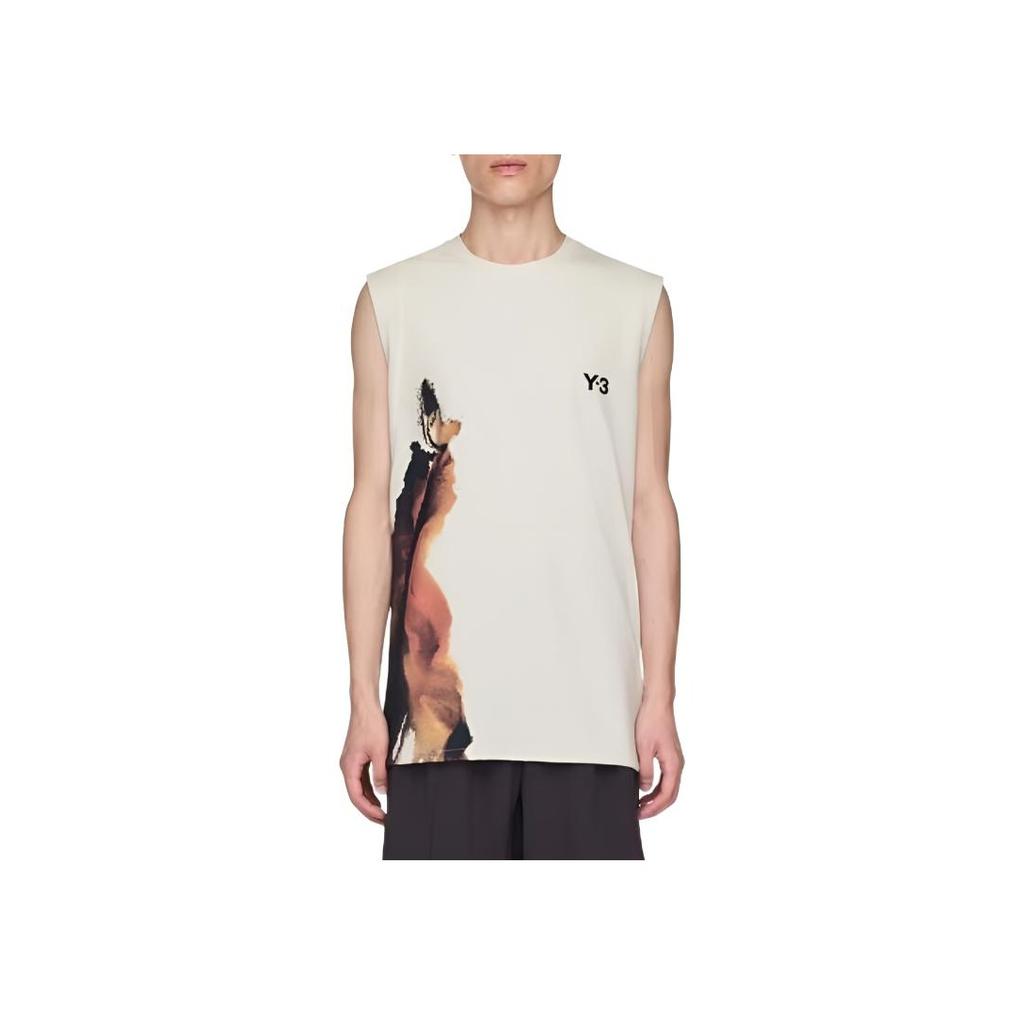 Y-3 FW25 Collezione Tennis Stampa Tie-Dye Canotta Senza Maniche Top Uomo JN3000