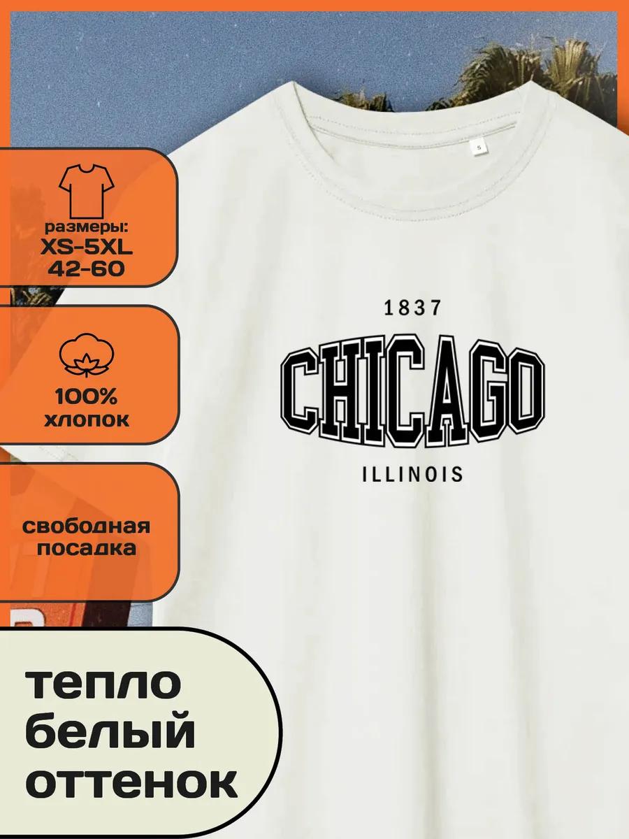 T-shirt with the print of the city of America Chicago 2XL