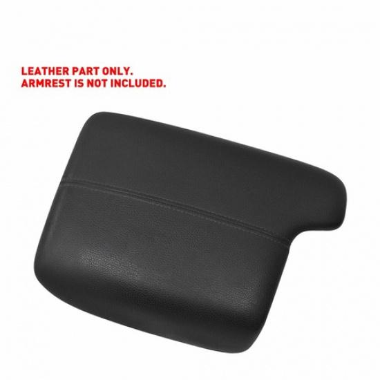 For Honda 2013-17 Accord Center Console Lid Armrest Leather Cover Black Assembly